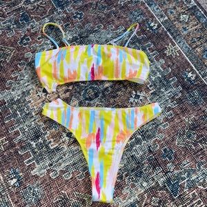 SHIEN new without tags joined two piece bikini swimsuit